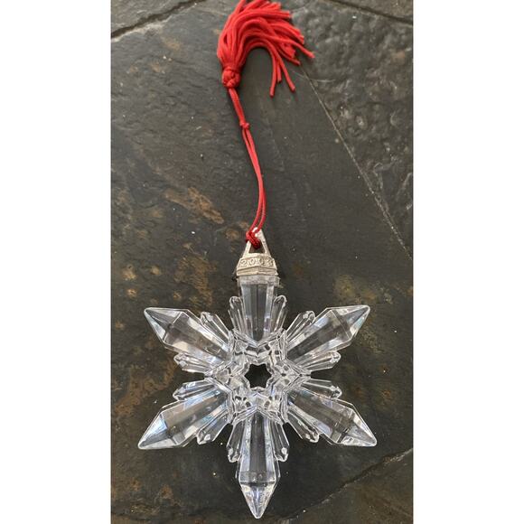 Waterford Other - 1st edition Vtg Marquis Waterford 2003 Snowflake Ornament